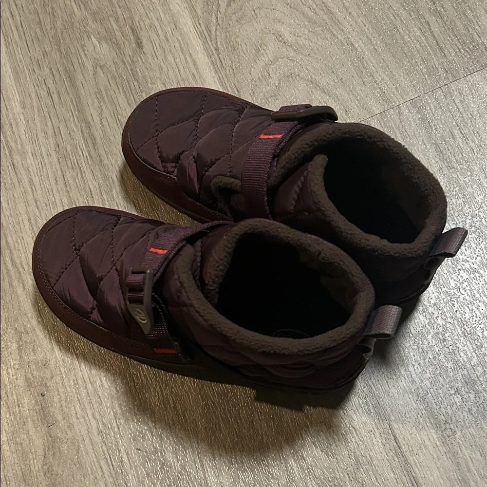 Chaco Kids Boots Burgundy